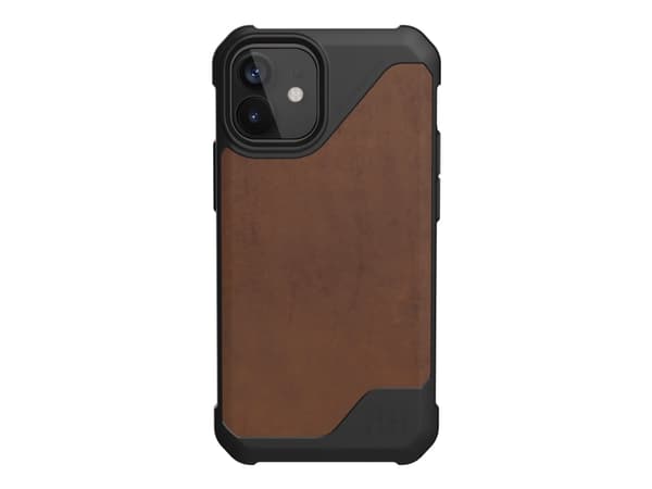 Urban Armor Gear Metropolis LT Series, Suojus, Apple, iPhone 12 Mini, 13,7 cm (5.4"), Ruskea