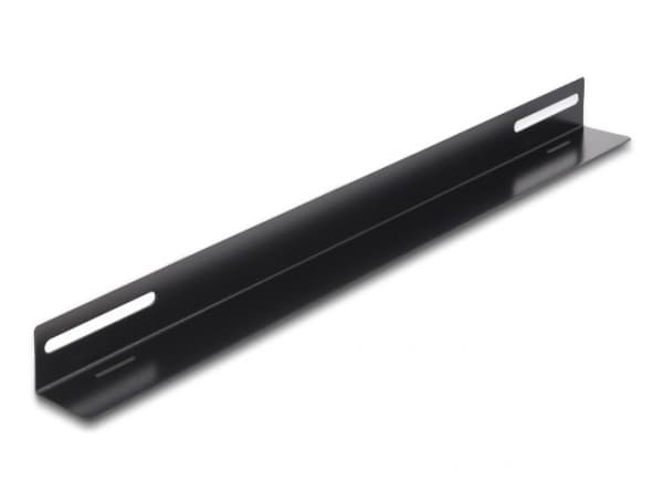 Delock - Rackfästen - 450x40 mm - sidan - svart - 19" (paket om 2)