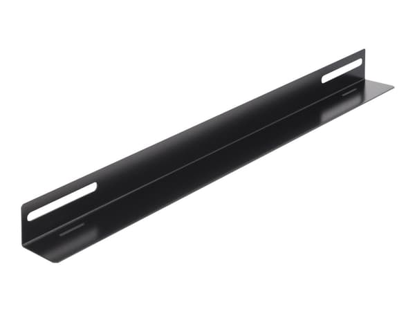 Delock - Rack-brakett - 450x40 mm - side - svart - 19" (en pakke 2)