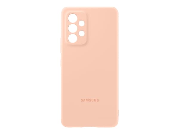 Samsung EF-PA536 - Baksidedeksel for mobiltelefon - silikon - fersken - for Galaxy A53 5G