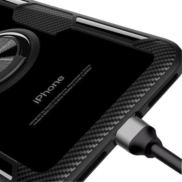 Stilsäkert Skal med Ringhållare - iPhone SE 2022