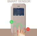 Miniatyrbild 8 av 11: iPhone SE 2022 Smartfodral Elegant Fönster & Svarsfunktion