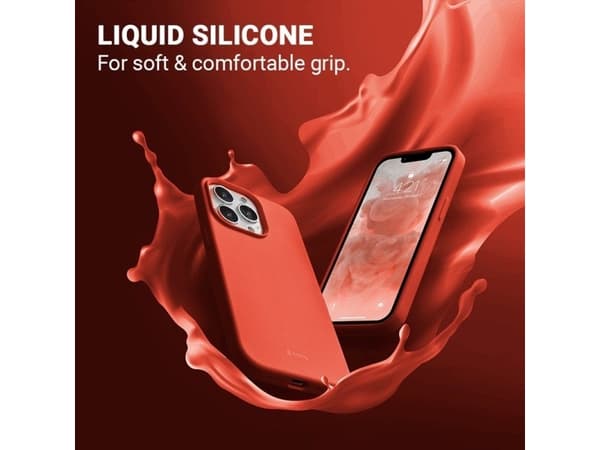 Crong Color Cover - Etui iPhone 13 (koralowy), Omslag, Apple, iPhone 13, 15,5 cm (6.1"), Röd