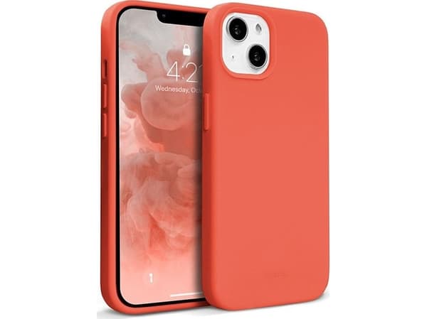 Crong Color Cover - Etui iPhone 13 (koralowy), Omslag, Apple, iPhone 13, 15,5 cm (6.1"), Röd