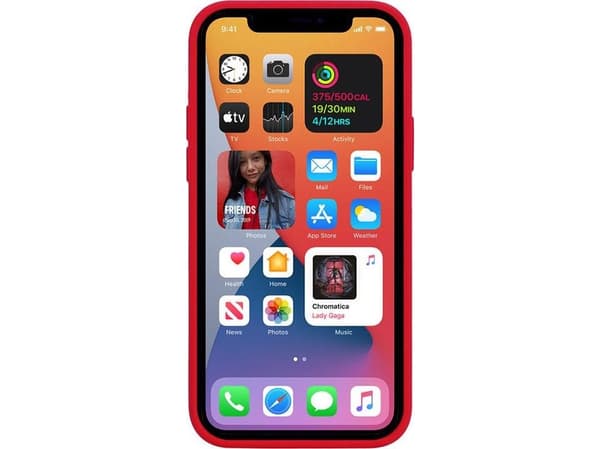 Crong Crong Color Cover - Protective Case for iPhone 12 Pro Max (red)