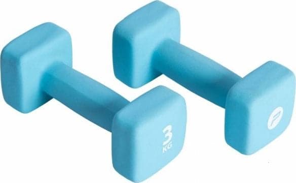 Pure2improve vikter set, blå, neopren, 2x3kg