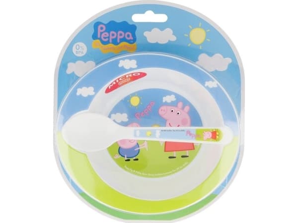 Peppa Pig Peppa Pig - Mikroaaltouuni melamiini lusikka universaali