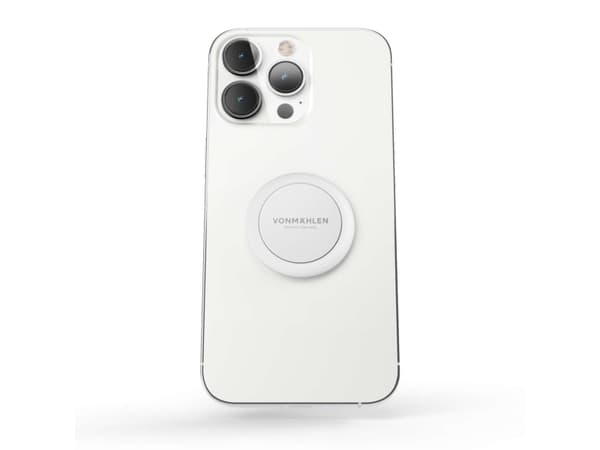 Vonmählen Backflip, Mobiltelefon/smarttelefon, Passiv holder, Hånd, Hvit