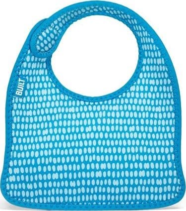 Built Śliniak Mess Mate Dribble Dots Blue 2 szt.