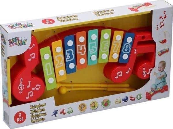 Let's play Let's Play - Cymbalki, 8 tones