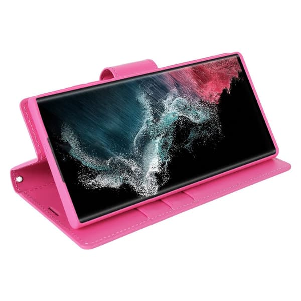 Samsung Galaxy S22 Ultra - Praktiskt (Hanman) Plånboksfodral
