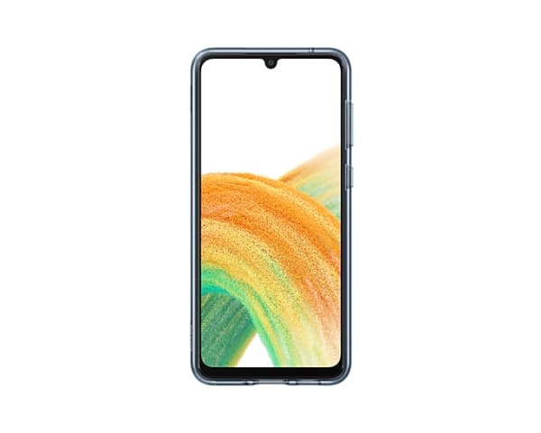 Samsung EF-XA336 - Baksidedeksel for mobiltelefon - polykarbonat, termoplast-polyuretan (TPU) - mørk grå - for Galaxy A33 5G
