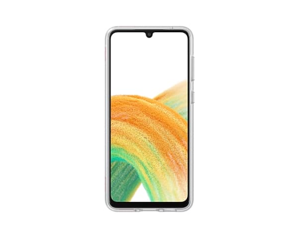 Samsung EF-XA336 - Baksidedeksel for mobiltelefon - polykarbonat, termoplast-polyuretan (TPU) - gjennomsiktig - for Galaxy A33 5G