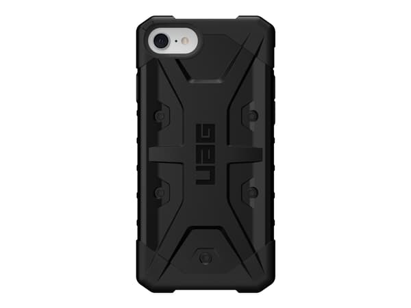 UAG Rugged Case for Apple iPhone SE (2022) [4.7-in] - Pathfinder Black - Baksidedeksel for mobiltelefon - svart - 4.7" - for Apple iPhone 7, 8, SE (2