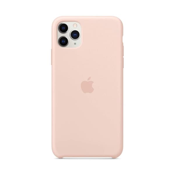 Apple iPhone 11 Pro Max Silikonskal - Sandrosa