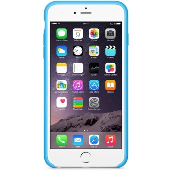 Apple iPhone 6S Plus / 6 Plus Silikonskal Original - Blå
