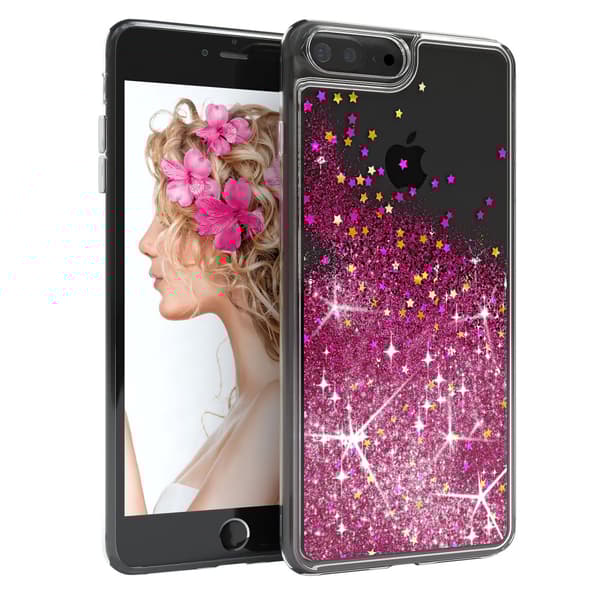 iPhone 6 Plus / 6S Plus - Moving Glitter 3D Bling Phone Case