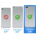 Miniatyrbillede 4 af 5: iPhone 7 Plus / 8 Plus - Moving Glitter 3D Bling Phone Case