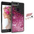 Miniatyrbillede 1 af 5: iPhone 7 Plus / 8 Plus - Moving Glitter 3D Bling Phone Case