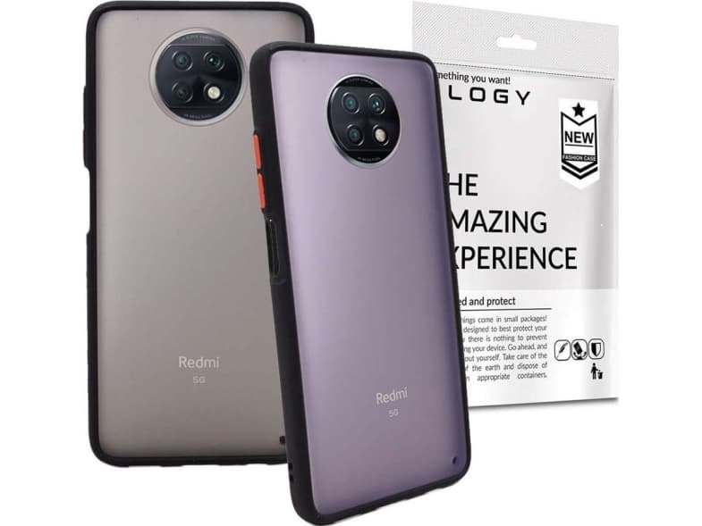 Alogy Phone case Alogy Bumper case for Xiaomi Redmi Note 9T Black