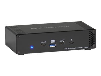 Sonnet Echo - Solid state drive array - 2 lokeroa (NVM Express) - Thunderbolt 3 (ulkoinen)