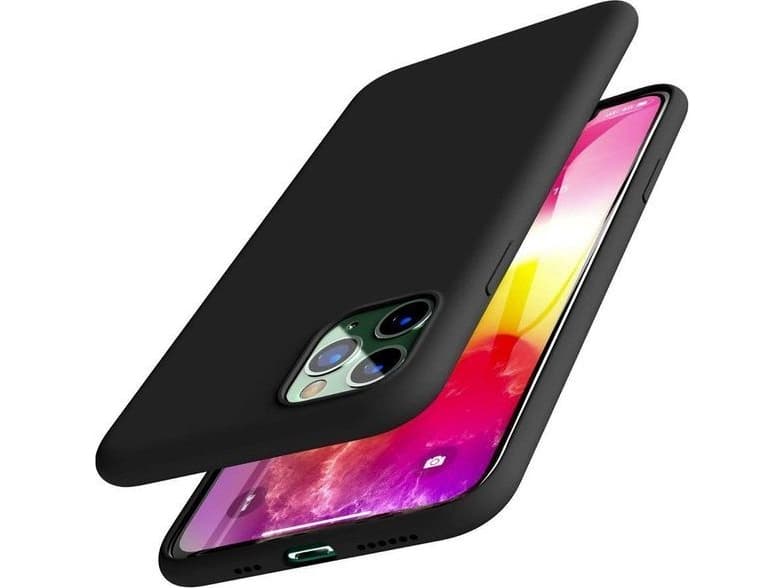 Alogy Silicone case Alogy slim case for Apple iPhone 11 Pro Max black universal