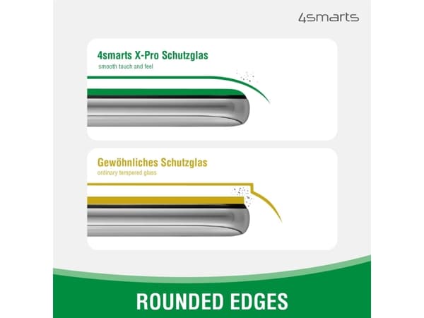 4smarts 496254, Etui, Apple, iPhone SE3 / SE2 / 8 / 7, 11,9 cm (4.7"), Sort, Gjennomsiktig
