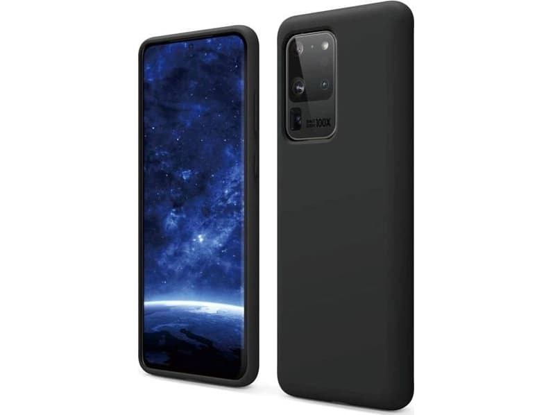 Alogy Alogy silicone phone case for Samsung Galaxy S20 Ultra black universal