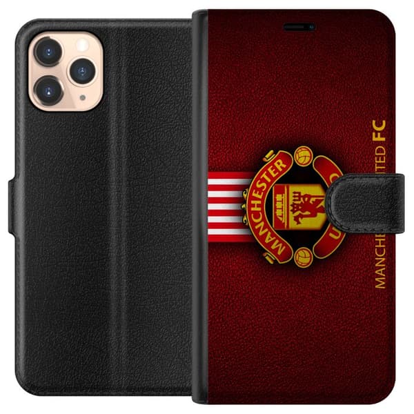 Apple iPhone 11 Pro Lompakkokotelo Manchester United FC
