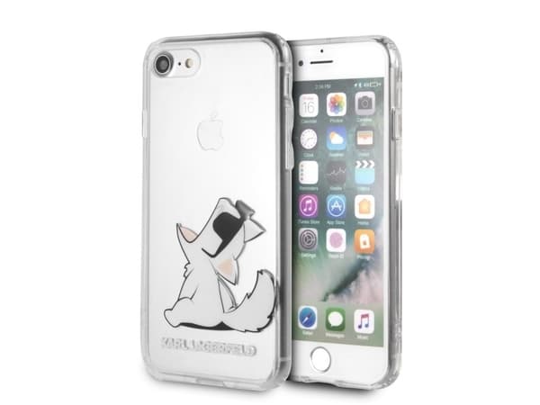 Karl Lagerfeld KLHCI8CFNRC iPhone 7/8 SE 2020 / SE 2022 hardcase transparent Choupette Fun