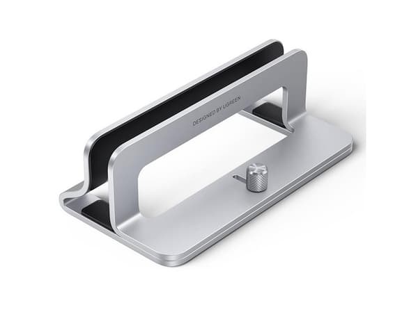 UGREEN Vertical Laptop Stand Silver Gjuten aluminium