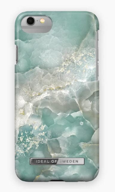IDEAL OF SWEDEN - Baksidedeksel for mobiltelefon - polykarbonat - azura marmor - for Apple iPhone 6, 6s, 7, 8, SE (2nd generation), SE (3rd generatio
