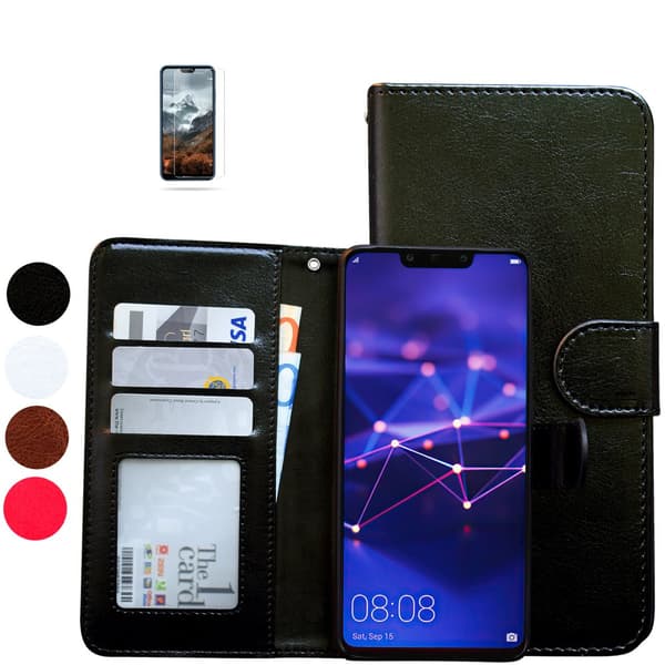 Huawei Mate 20 Lite - Mobiltaske / Leather Case Brown