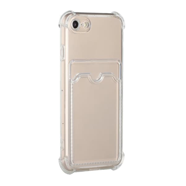 iPhone 7/8/SE (2020 & 2022) - Card Cover / Beskyttelse Transparent