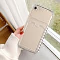 Miniatyrbillede 2 af 10: iPhone 7/8/SE (2020 & 2022) - Card Cover / Beskyttelse Transparent