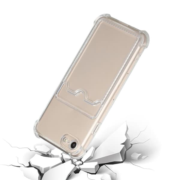 iPhone 7/8/SE (2020 & 2022)/SE (2020 & 2022) - Card Cover / Beskyttelse Transparent