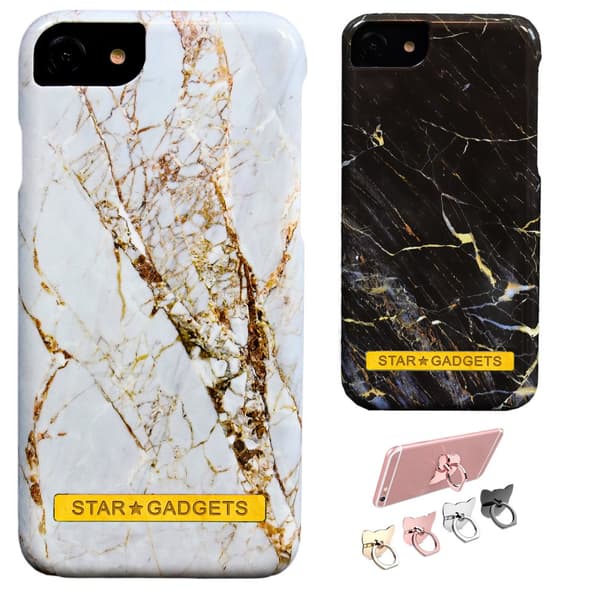 iPhone 6 / 6S - Kuori / Suoja Marble White