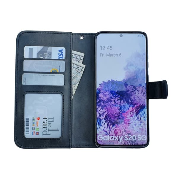 Samsung Galaxy S20 - Nahkakotelo / Suoja