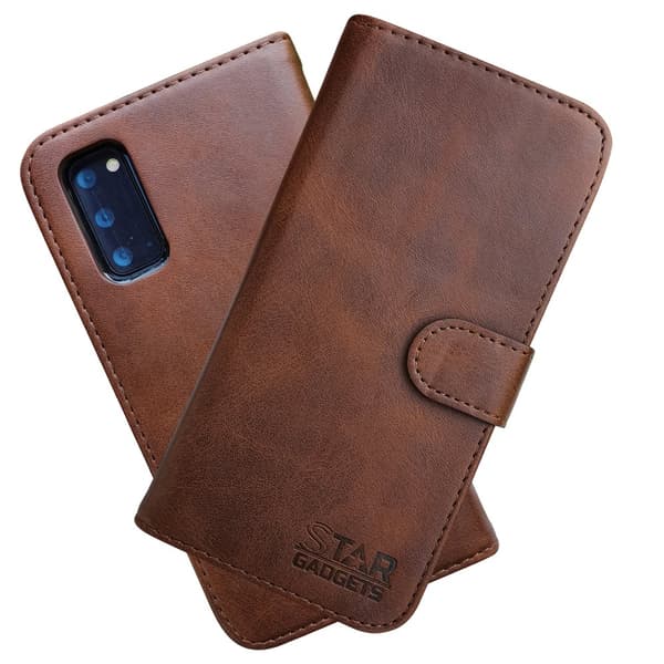Samsung Galaxy S20 - Læder cover / Beskyttelse