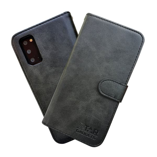 Samsung Galaxy S20 - Læder cover / Beskyttelse