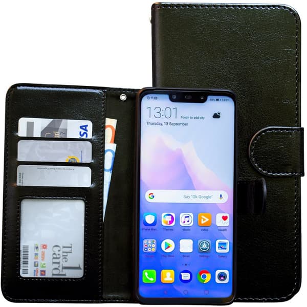 Huawei Mate 20 Lite - Nahkakotelo / Suoja