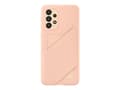 Miniatyrbilde 1 av 5: Samsung EF-OA336 - Baksidedeksel for mobiltelefon - termoplast-polyuretan (TPU) - fersken - for Galaxy A33 5G