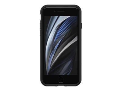 OtterBox React Series - Baksidesskydd för mobiltelefon - svart kristall - för Apple iPhone 7, 8, SE (3rd generation), SE (andra generationen)