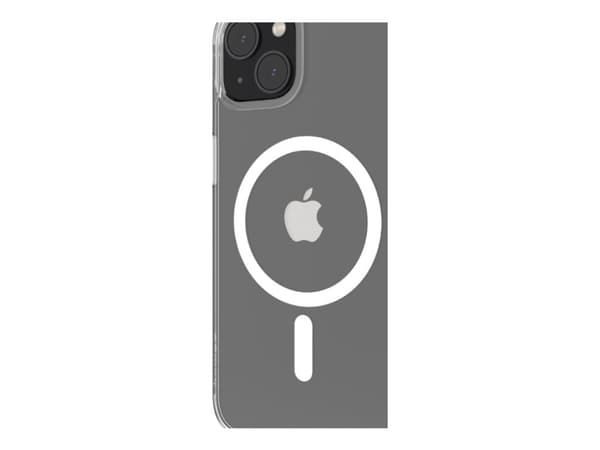 Belkin - Baksidesskydd för mobiltelefon - magnetbehandling - klar - för Apple iPhone 13