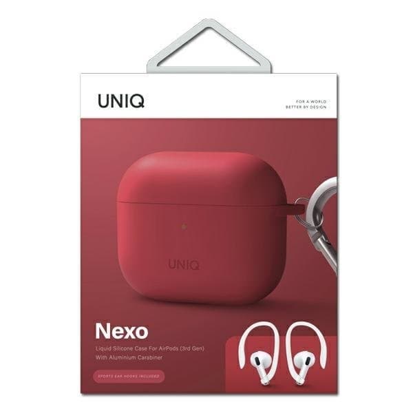 UNIQ Nexo Silicone Skal Airpods 3 - Röd