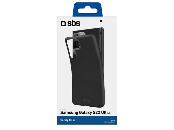 SBS TECOVVANSAS22UK, Etui, Samsung, Galaxy S22 Ultra, 17,3 cm (6.8"), Sort