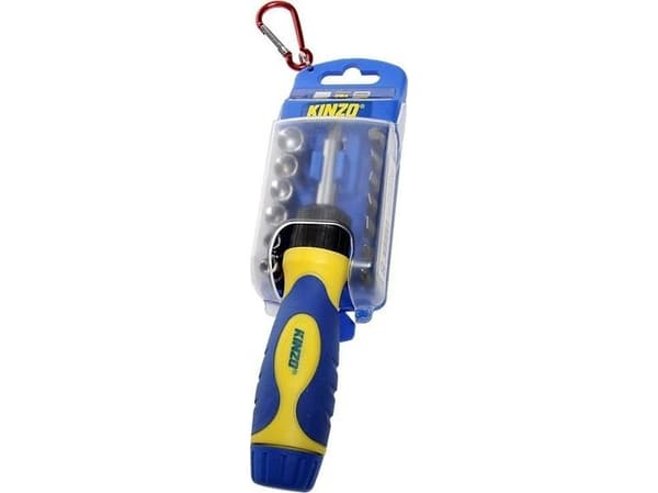 Kinzo Kinzo - Screwdriver with interchangeable blades 26 pcs.