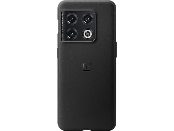 OnePlus - Baksidedeksel for mobiltelefon - polykarbonat, termoplast-polyuretan (TPU) - sandsteinssvart - for OnePlus 10 Pro 5G