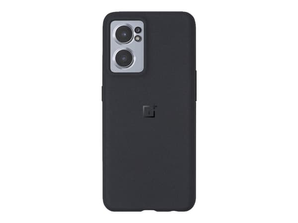 OnePlus - Baksida för mobiltelefon - polykarbonat, termoplastisk polyuretan (TPU) - svart sandsten - för OnePlus North CE 2 5G