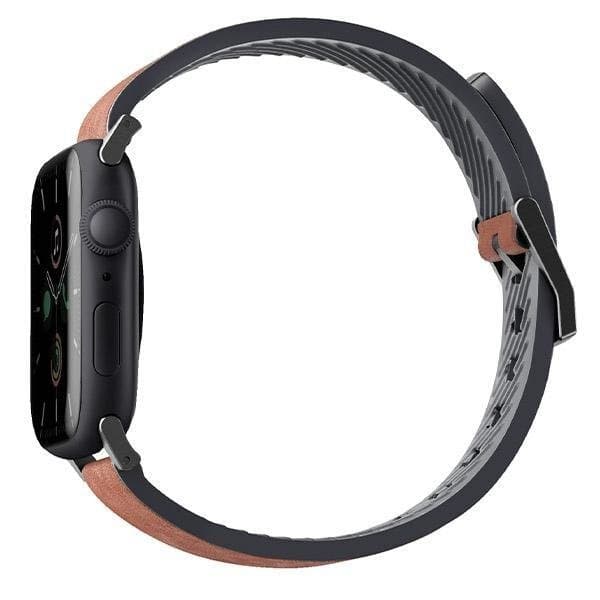 UNIQ Straden Apple Watch Läder 42/44/45mm - Brun